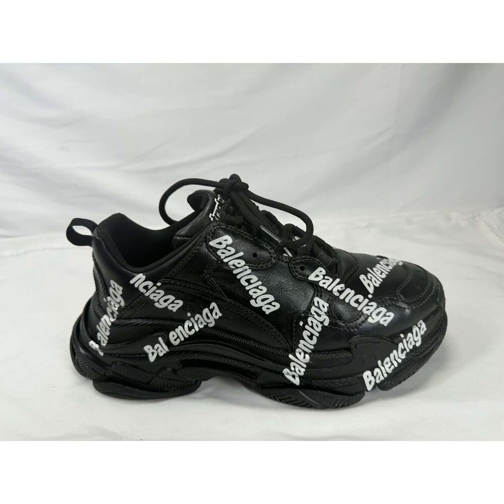 Balenciaga Triple S All Over Logo US 11 SPB-MS 363303 - Picture 10 of 13
